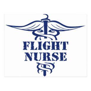 Flight Nurse Logo - Flight Nurse Postcards