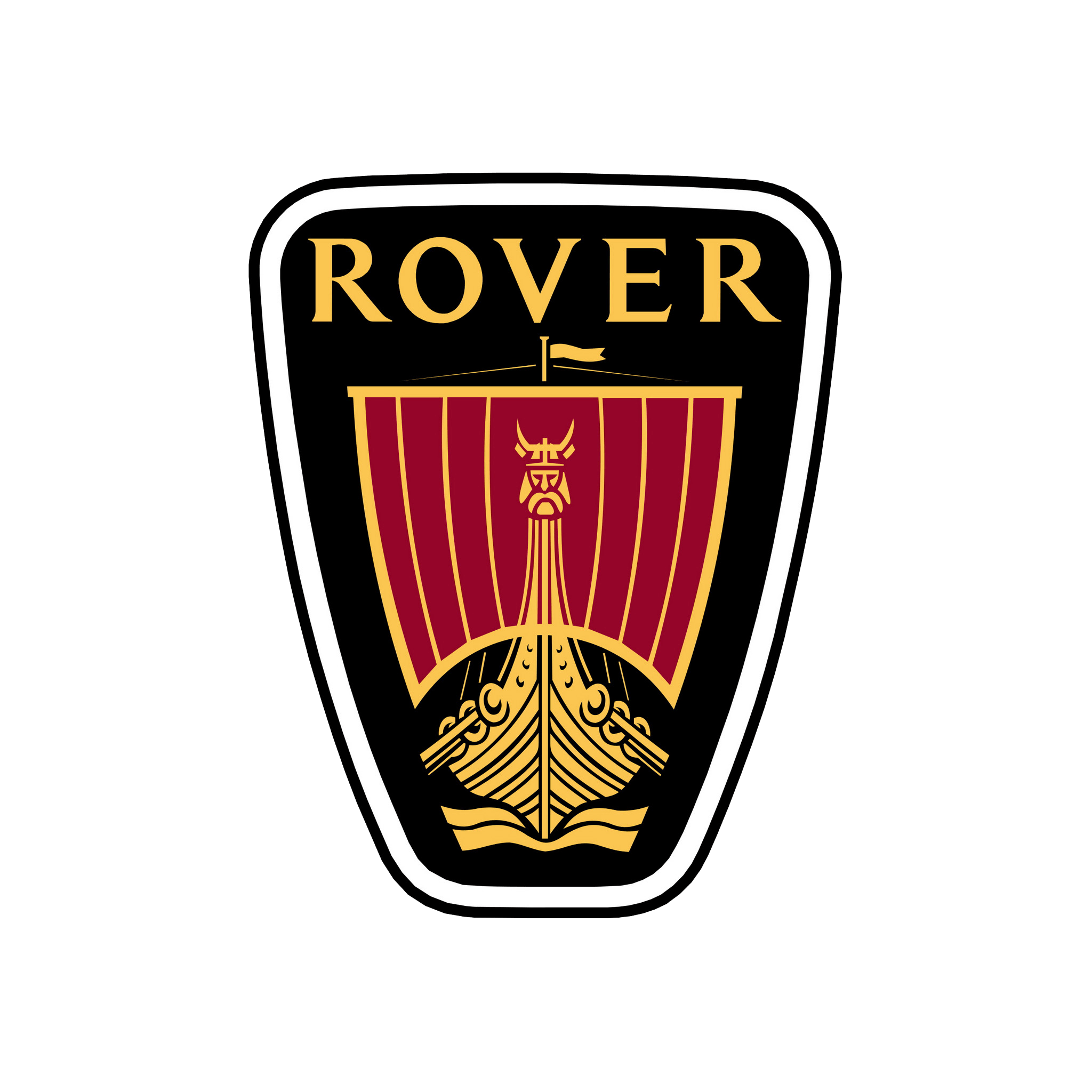 Silver and Red Shield Car Logo - Rover Logo, HD Png, Meaning, Information | Carlogos.org