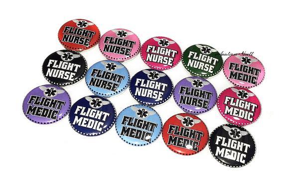 Flight Nurse Logo - Flight Nurse Flight Medic RN 1 Button Nurse Button | Etsy