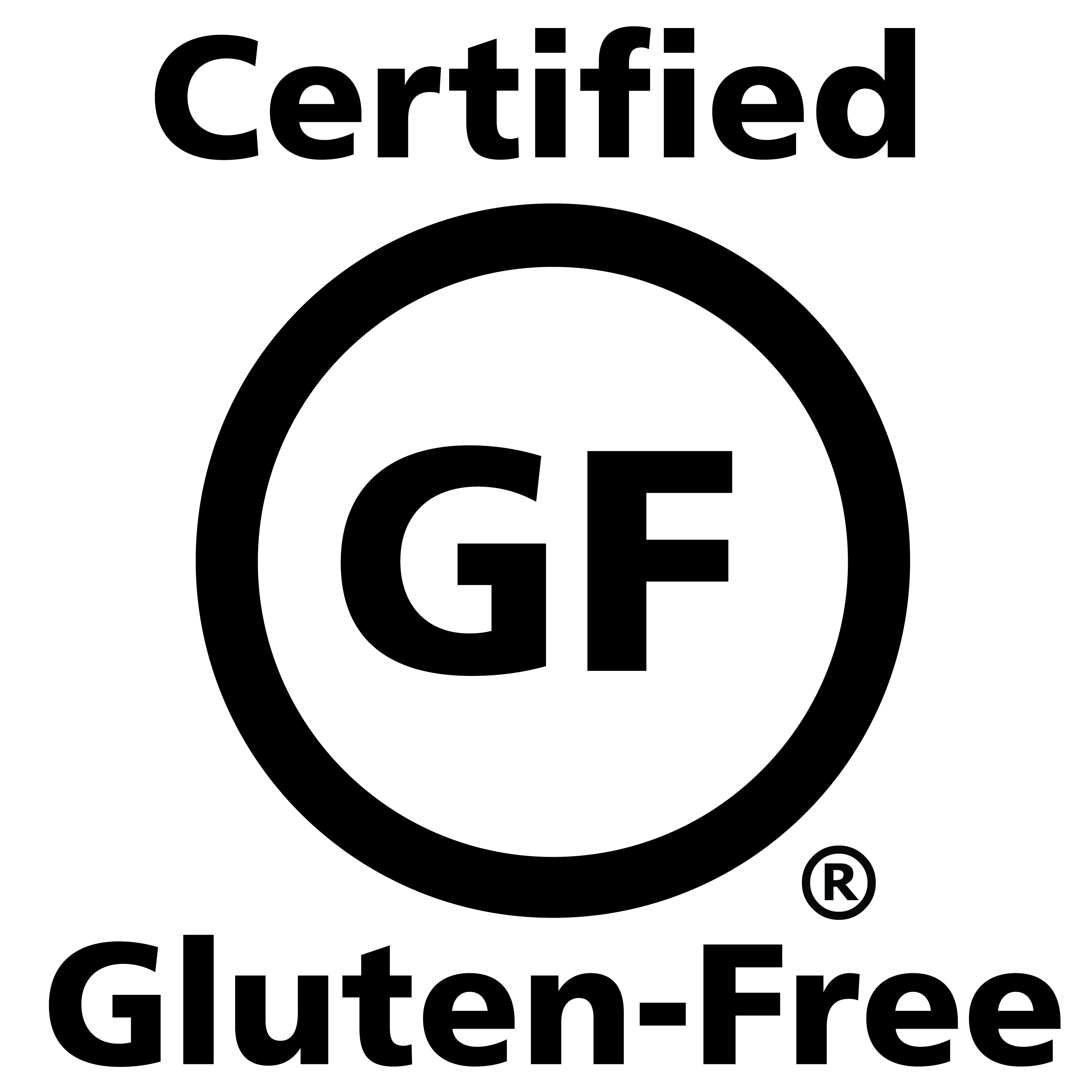 Black North America Logo - Logos Gluten Intolerance Group of North America