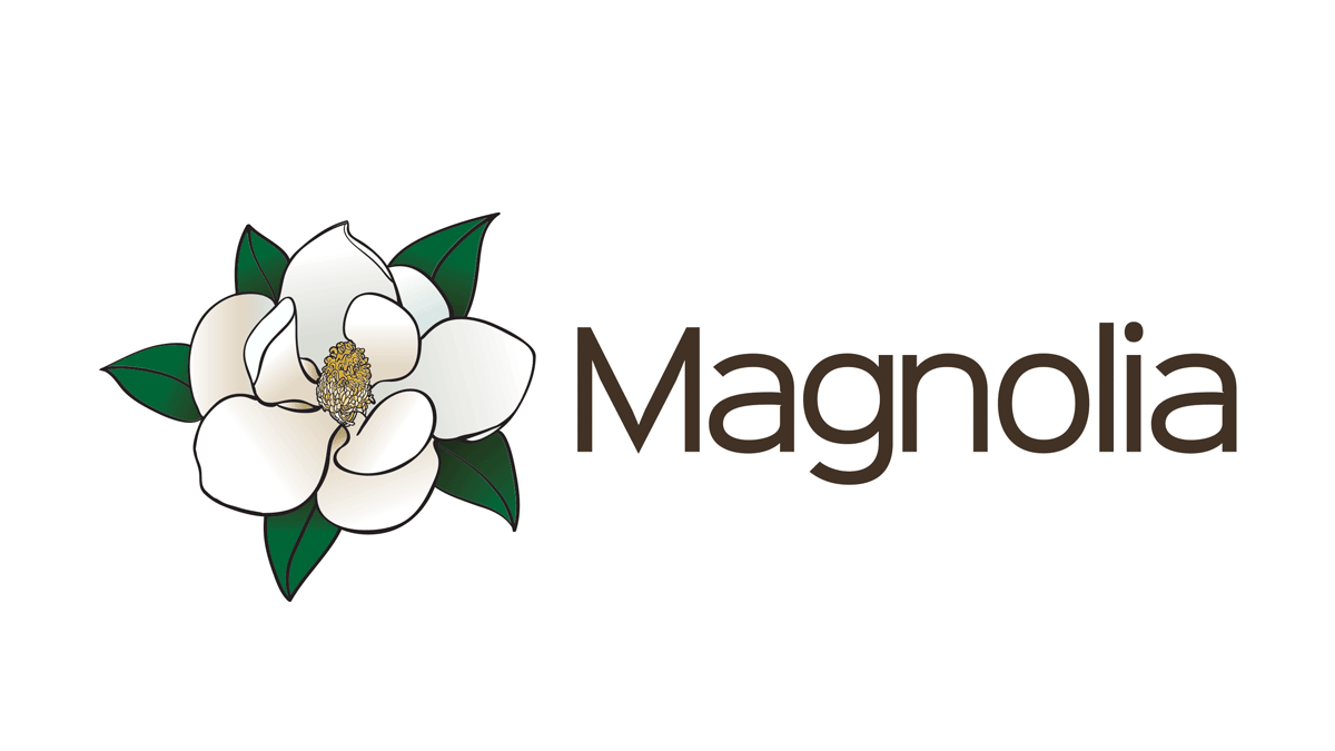 Magnolia Flower Logo - Magnolia App Logo - Loyalty Systems