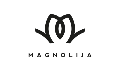 Magnolia Flower Logo - Magnolija Flower Shops Visual Identity