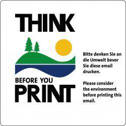 Think Before You Print Logo - Think before you print! | Global Network on Sustainability and Education