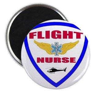 Flight Nurse Logo - Flight Nurse Magnets - CafePress