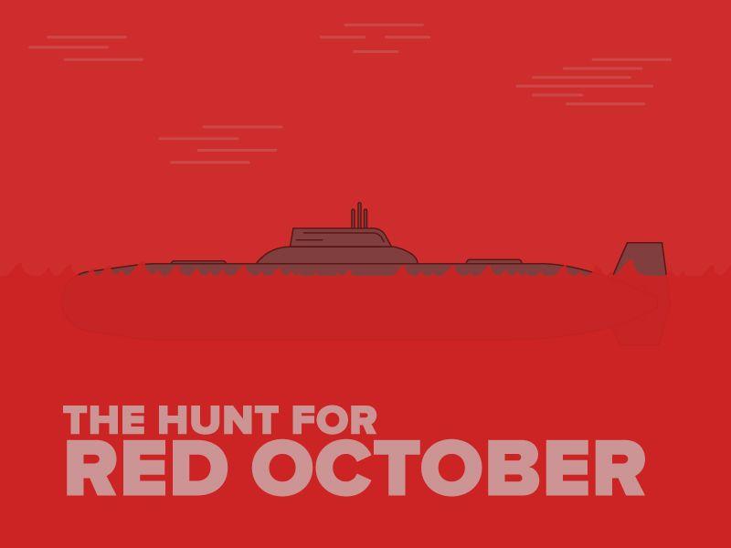 Red October Logo - The Hunt For Red October by Kevan Lin | Dribbble | Dribbble