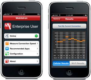 iPhone MobileIron Logo - iPhone secure IT management app Net Security