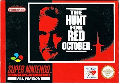 Red October Logo - The Hunt for Red October - Super Nintendo - PAL: Amazon.co.uk: PC ...