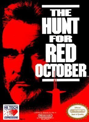 Red October Logo - The Hunt for Red October [USA] Entertainment System NES