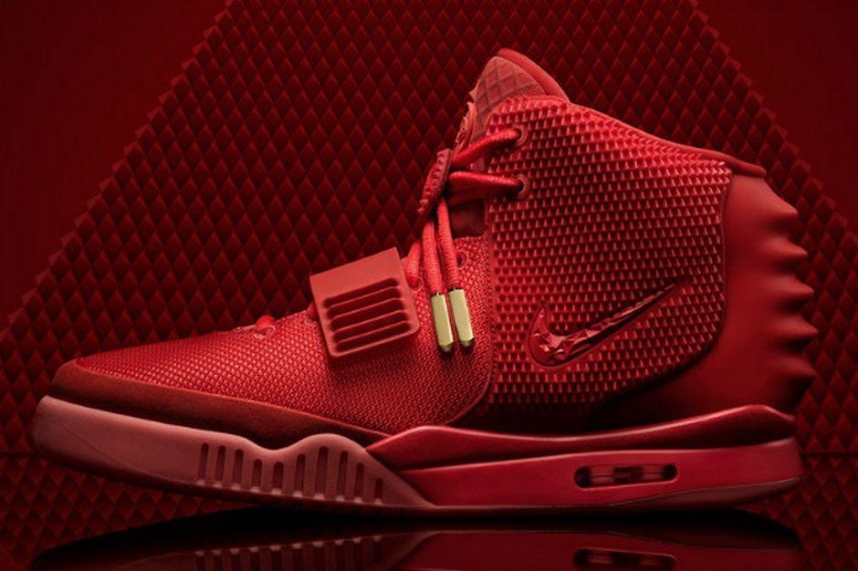Red October Logo - Nike's Kanye West 'Red October' Sneakers Fetch Insane Prices on eBay