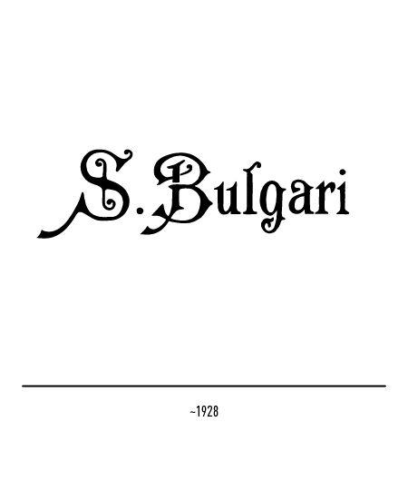 Bulgari Logo - The Bulgari logo and evolution