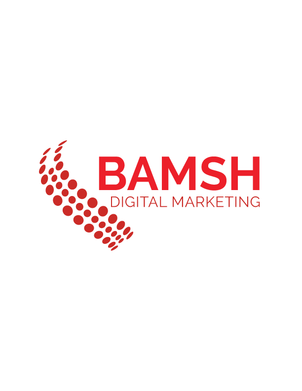 Online Web Logo - Serious, Modern, Marketing Logo Design for Bamsh Digital Marketing