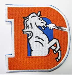 Broncos Old Logo - Amazon.com : Vintage Denver Broncos 3 Inch Round Throwback Patch
