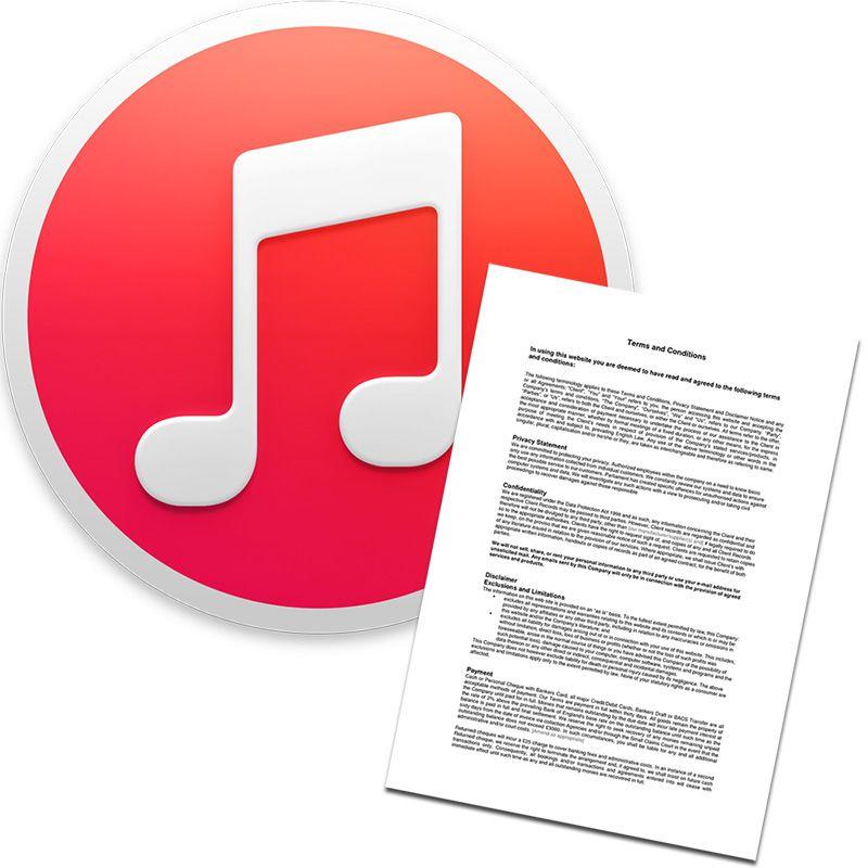 New iTunes Logo - Apple's new iTunes Terms & Conditions highlight Apple Music, Expose ...