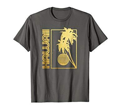 80s Clothing and Apparel Logo - Amazon.com: Hawaii retro surf t-shirt 80s apparel & vintage clothing ...