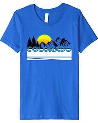 80s Clothing and Apparel Logo - Hot Sale: Kids Colorado t shirt retro vintage style 80s apparel 10 ...
