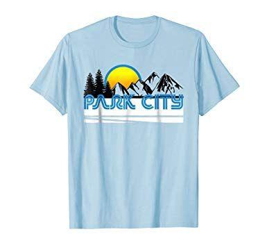 80s Clothing and Apparel Logo - Amazon.com: Park City t shirt retro vintage 80s style apparel: Clothing