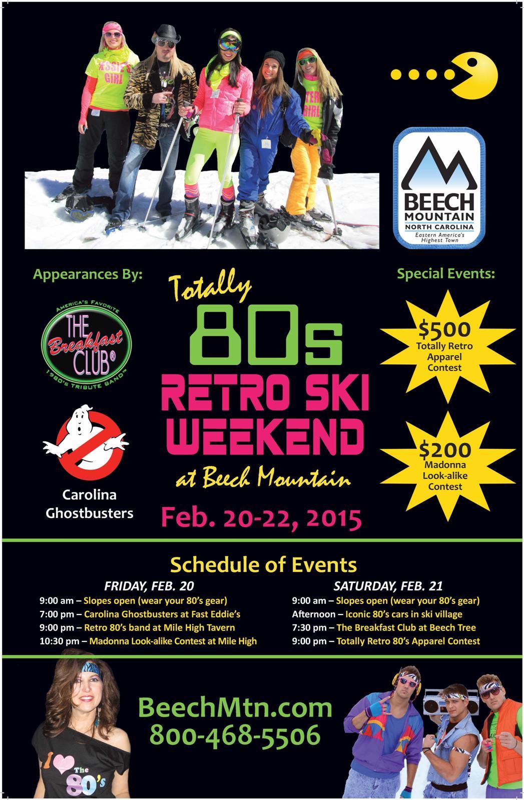 80s Clothing and Apparel Logo - Time Warp Alert: the Totally '80s Ski Weekend is Feb 20-22 - Beech ...