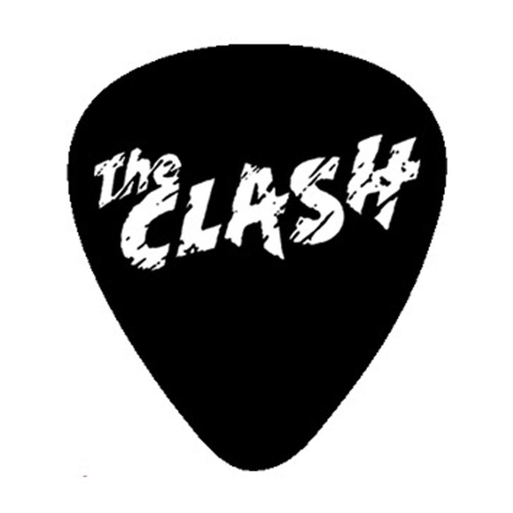 Pick Logo - The Clash Band Logo Guitar Pick