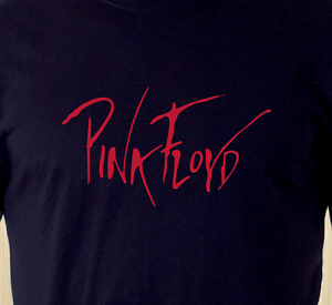 Pink Floyd Band Logo - PINK FLOYD TEXT LOGO Band T-Shirt Unisex UnOfficial Rock Band Top ...