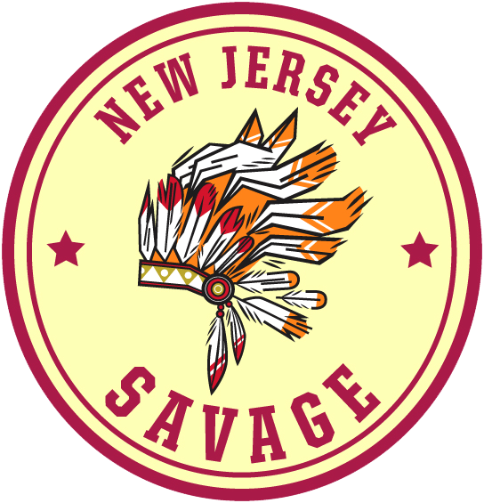 Savages Football Logo - NJ Savage - No Pads Spring Tackle Football Team
