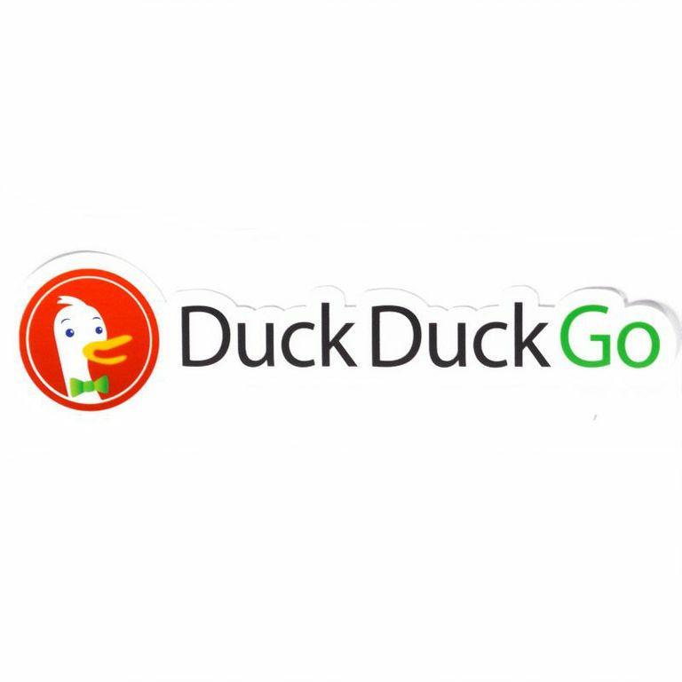 DuckDuckGo Logo - DuckDuckGo Full Logo Small Sticker – Duck Duck Go