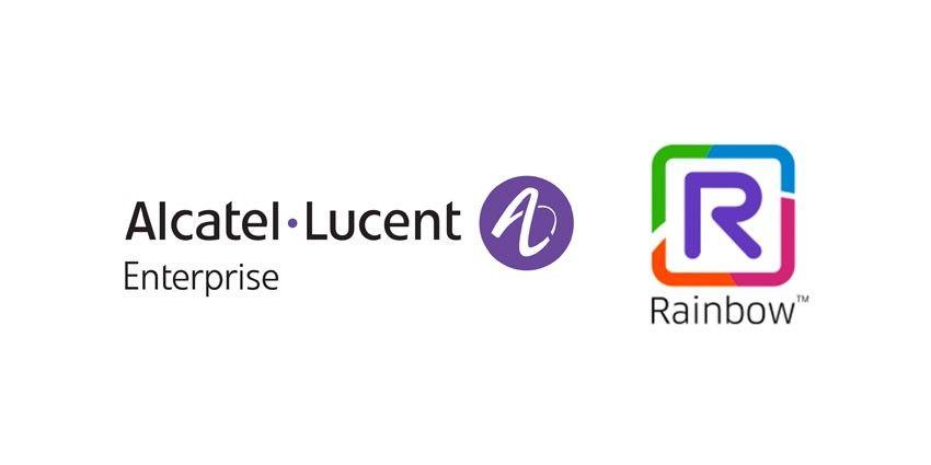Rainbow Cloud Logo - Alcatel Lucent Enterprise Solutions Release 'Rainbow' Cloud