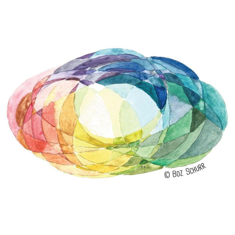 Rainbow Cloud Logo - Rainbow Cloud Logo Sticker — Boz Schurr : Visual Artist