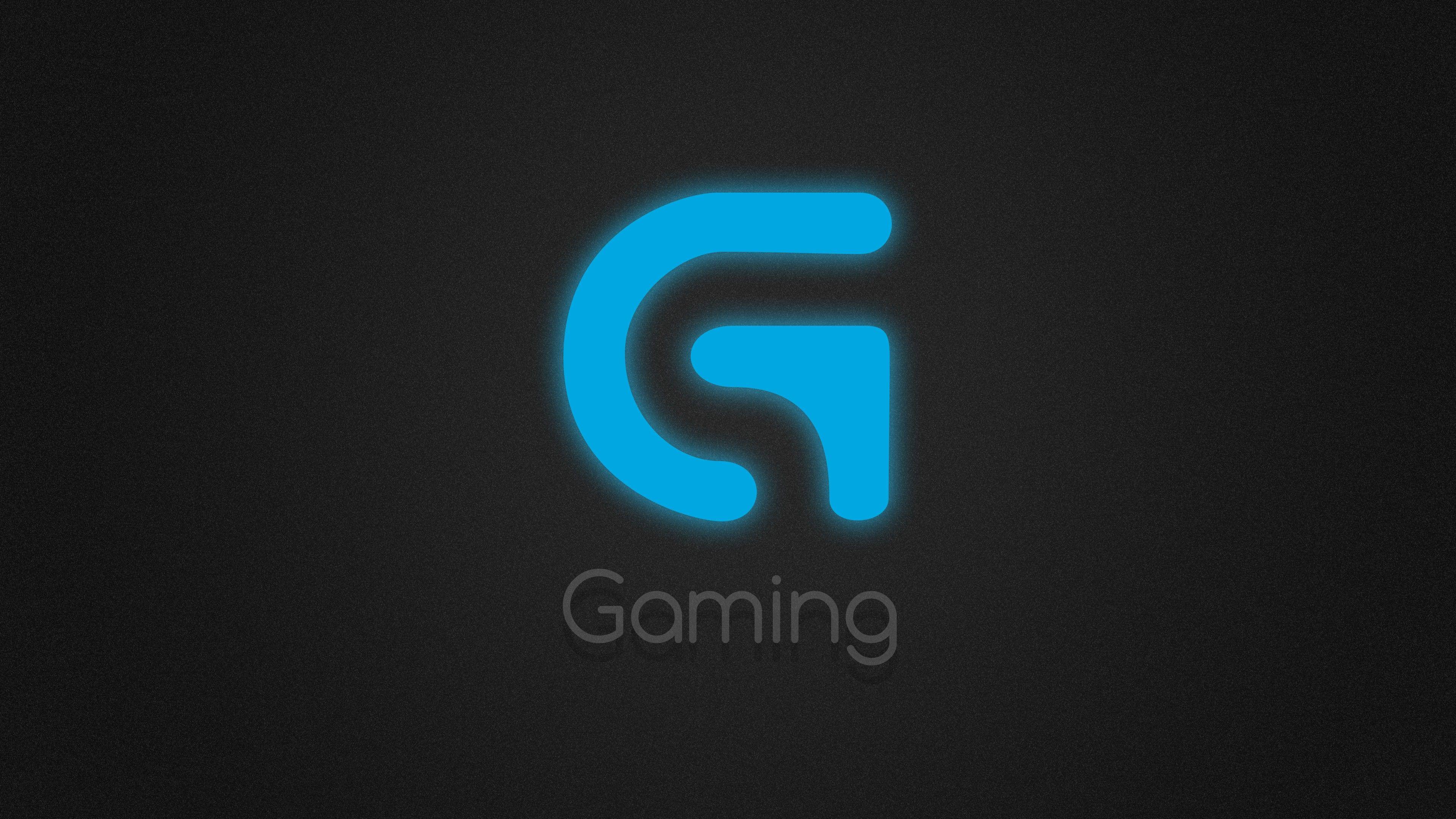 Blue Gaming Logo - PC gaming, #logo, #blue wallpaper