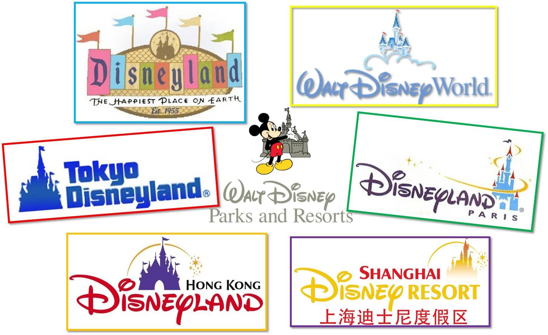 Walt Disney World Parks Logo - Disney Resorts Logos-click to enlarge | Disney Posters and Postcards ...