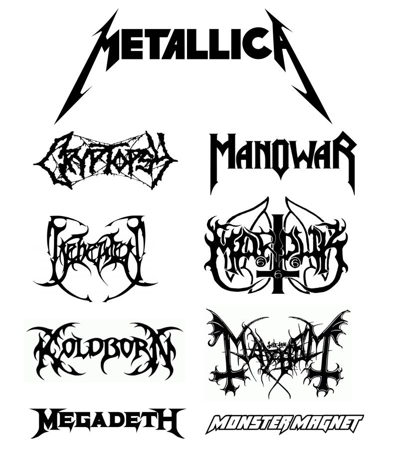 Metal Logo - Metal Logo Design - Metal Descenders - Symmetal
