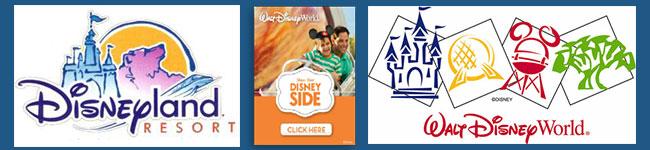 Walt Disney Resorts and Parks Logo - Theme Park Packages • Head Over Heels Travel Agent & Consultant