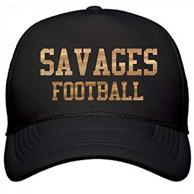 Savages Football Logo - Metallic Gold Savages Football Fan: OTTO Solid Snapback