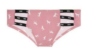 Pink Dog Logo - BNWT Victoria's Secret Pink Dog Logo Cheeky Knickers Panties NEW IN