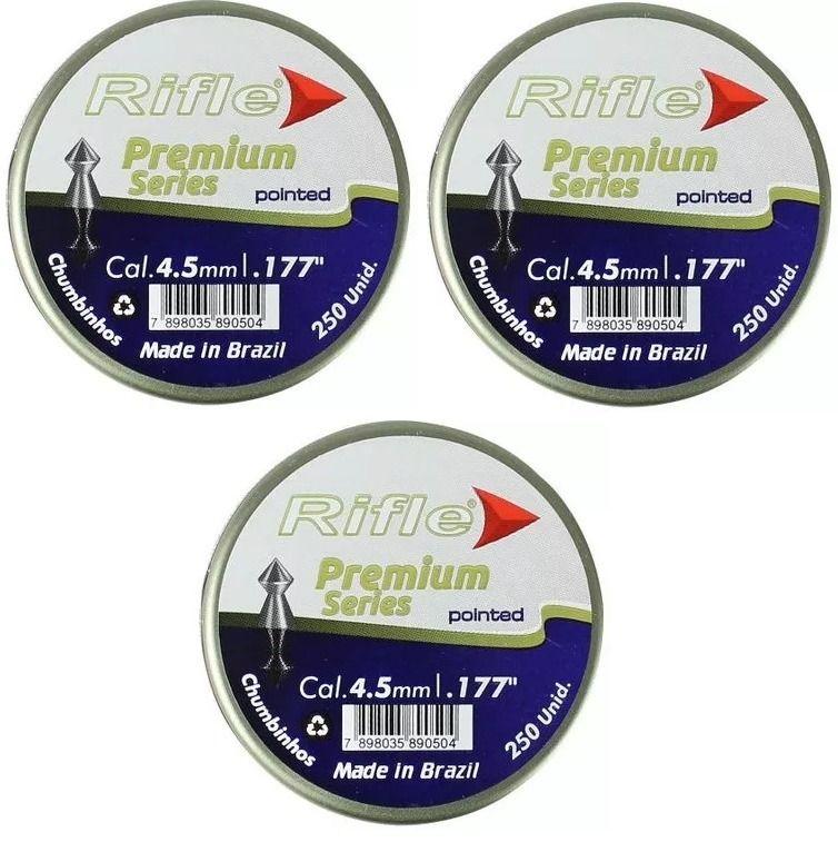 Pointed C Logo - Caixas Chumbinho 4.5mm Rifle Premium C/ 250 Und$ 71