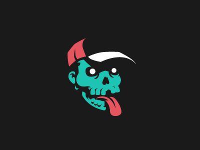 Zombie Logo - Zombie Logo by Eduardo Zaldivar | Dribbble | Dribbble