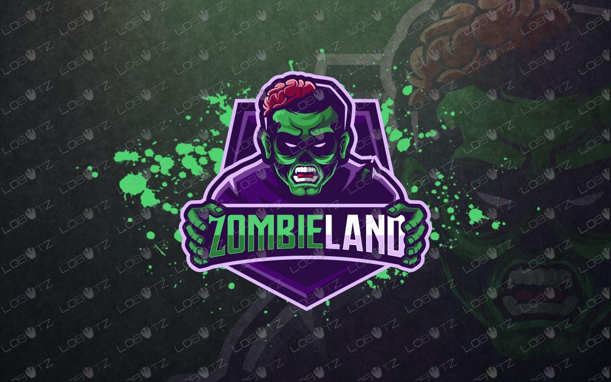 Zombie Logo - Zombie Mascot Logo. Zombie eSports Logo
