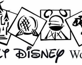Walt Disney World Parks Logo - Walt Disney World Parks Logo Car Decal Sticker Vinyl EPCOT Hollywood ...