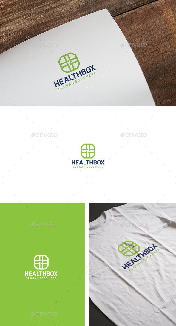 Healthbox Logo - Health Box Logo by 3ab2ou | GraphicRiver