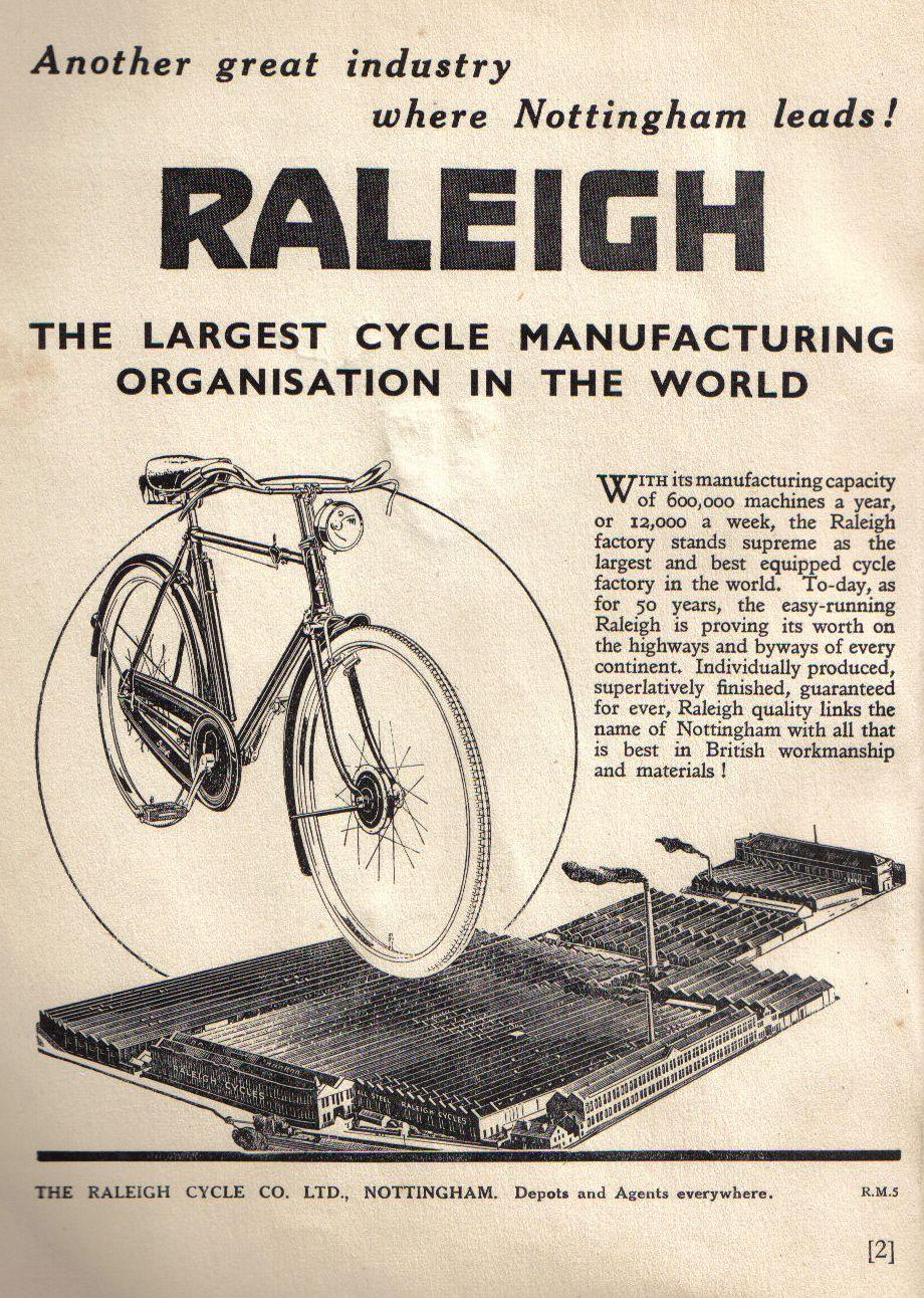 Japanese Bike Parts Company Logo - Raleigh Bicycle Company