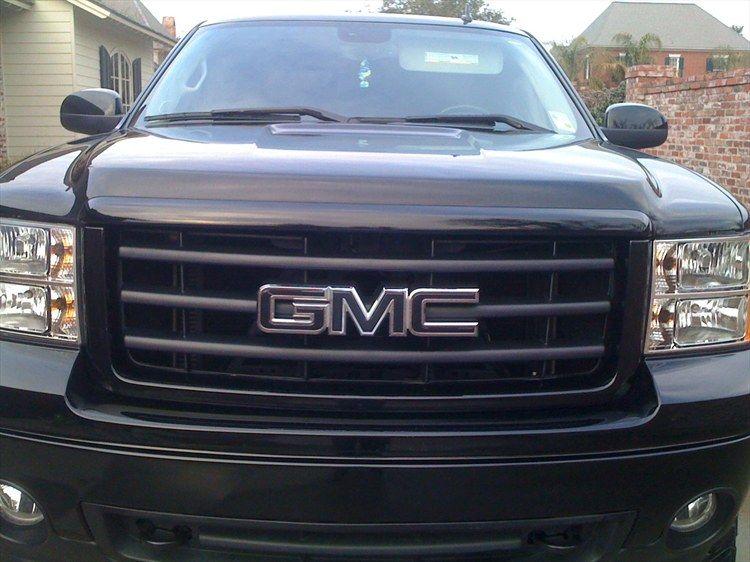 Black Grill for GMC Logo - Black gmc Logos