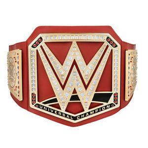 Blets Title Logo - New Wwe red universal championship title wrestling belt 2018 design