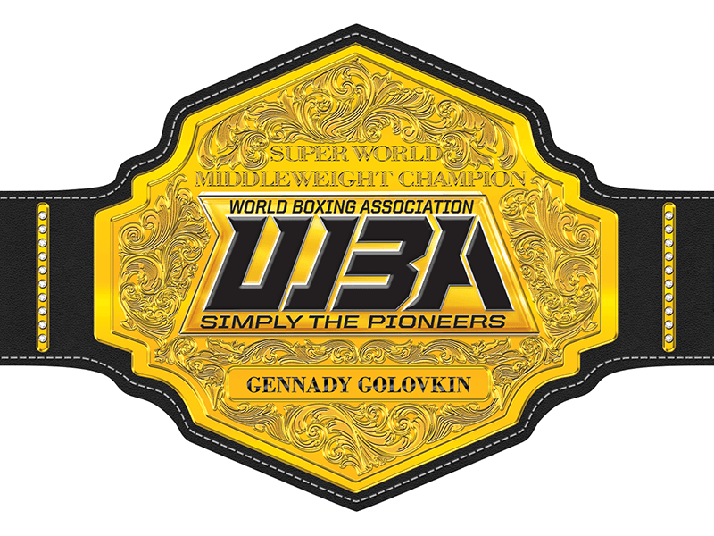 Blets Title Logo - WBA Logo and Title Belt