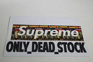 Only with Red N Logo - SUPREME STICKER CAPONE-N-NOREAGA LOGOBOX RED LOGO BOX STICKERS CNN ...