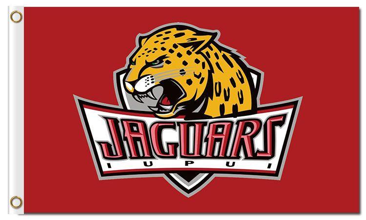 IUPUI Jaguars Logo - NFL Jacksonville Jaguars 3x5 feet polyester flags logo iupui E1X468