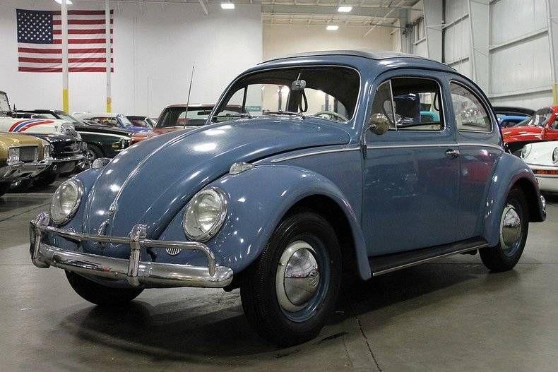 Vintage Cog Wheel VW Logo - 1959 Volkswagen Beetle Coupe Maintenance/restoration of old/vintage ...