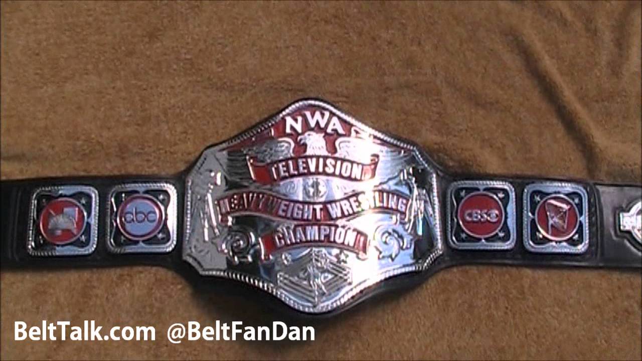 Blets Title Logo - Real Dave Millican Made NWA Television TV Championship Wrestling ...