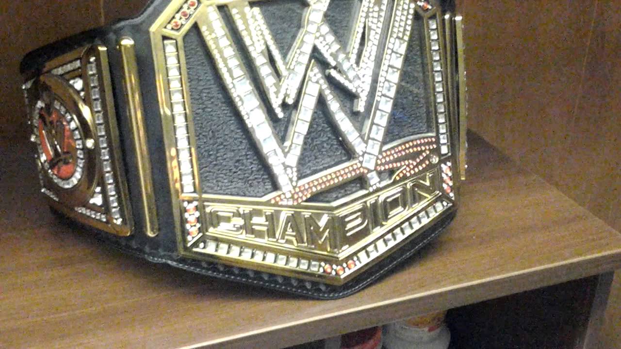 Blets Title Logo - WWE Big Logo and Intercontinental Title Belts - YouTube