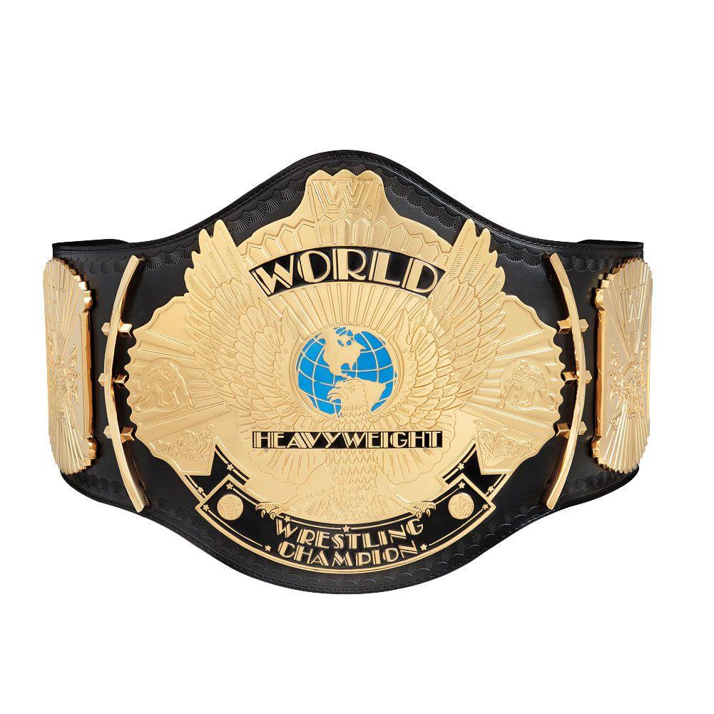 Blets Title Logo - WWE Replica Winged Eagle Championship Title Belt - WWE US