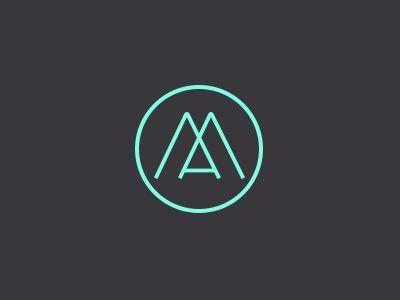 AM Logo - 20 Amazing Monogram Designs | Inspiration | Logo design, Monogram ...