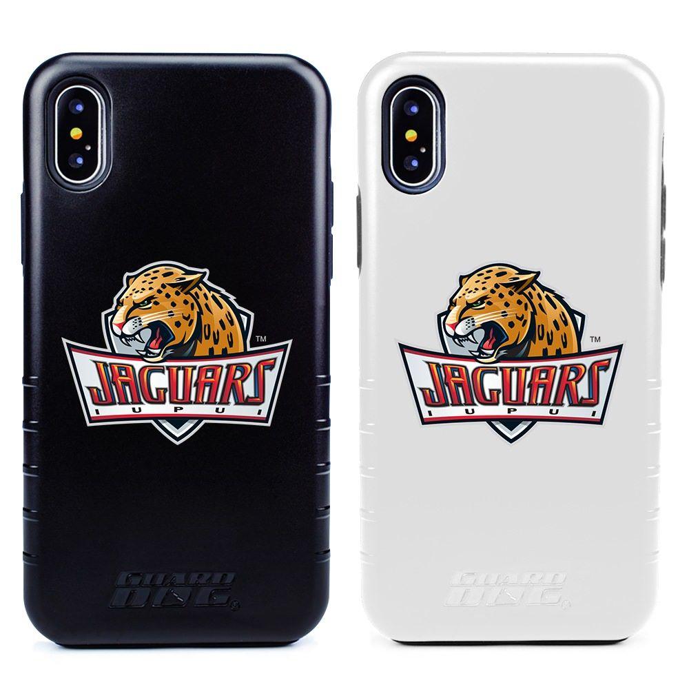 IUPUI Jaguars Logo - IUPUI Jaguars Guard Dog® Hybrid Case for iPhone X / Xs with Guard